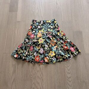 J.crew floral skirt